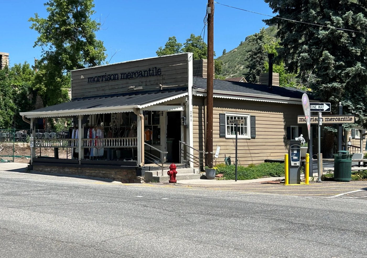 201 Bear Creek Avenue in 2025 as Morrison Mercantile.