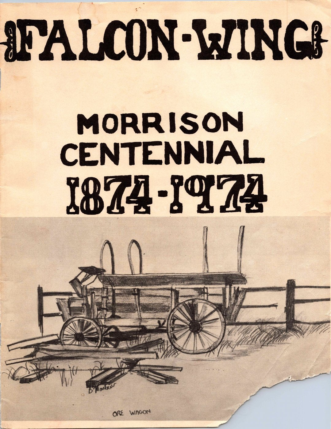 Falcon Wing 1974 cover.